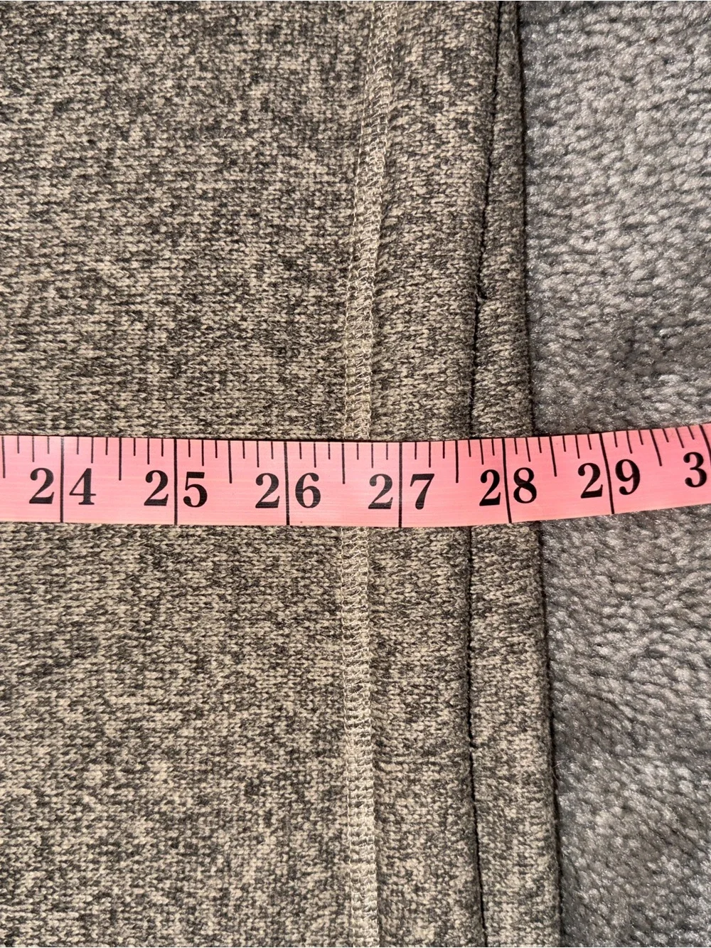 The North Face Men’s Heather Grey Quarter-Zip Fleece Pullover
